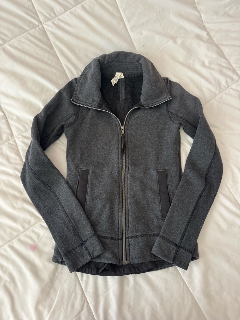 lululemon athletica Dark Gray Full-Zip Jacket